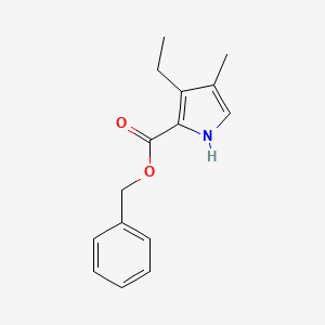 Benzyl 3-ethyl-4-methyl-1H-pyrrole-2-carboxylate