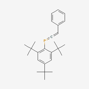 (2-Phenylethenylidene)(2,4,6-tri-tert-butylphenyl)phosphane