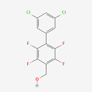 (3',5'-Dichloro-2,3,5,6-tetrafluoro-biphenyl-4-yl)-methanol