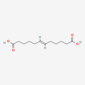 6-Dodecenedioic acid, (E)-