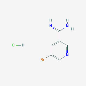 5-Bromopyridine-3-carboximidamide hydrochloride