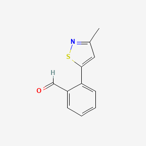 2-(3-Methyl-isothiazol-5-yl)-benzaldehyde