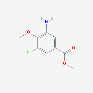 Methyl 3-amino-5-chloro-4-methoxybenzoate