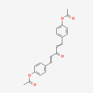 1,5-Bis(4-acetoxyphenyl)-1,4-pentadien-3-one