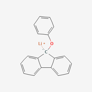 lithium;9-phenoxyfluoren-9-ide