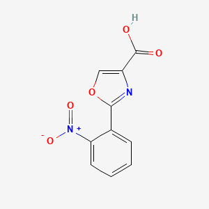 2-(2-Nitro-phenyl)-oxazole-4-carboxylic acid