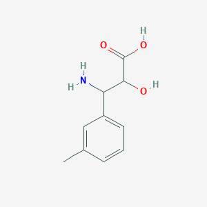 3-Amino-2-hydroxy-3-(3-methylphenyl)propanoic acid