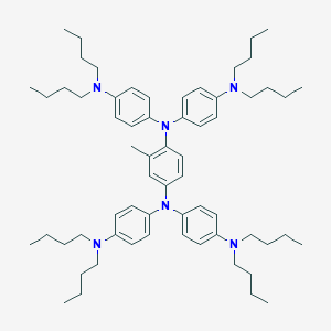 N1,N1'-(2-methyl-1,4-phenylene)bis(N4,N4-dibutyl-N1-(4-(dibutylamino)phenyl)benzene-1,4-diamine)