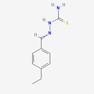 Hydrazinecarbothioamide, 2-[(4-ethylphenyl)methylene]-