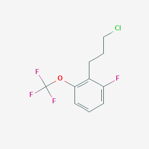 1-(3-Chloropropyl)-2-fluoro-6-(trifluoromethoxy)benzene