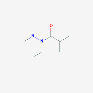 N',N',2-trimethyl-N-propylprop-2-enehydrazide