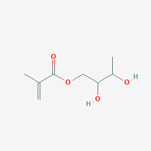 molecular formula C8H14O4 B14070418 2,3-Dihydroxybutyl 2-methylprop-2-enoate CAS No. 101504-83-0