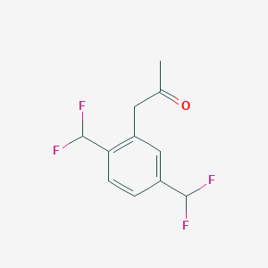 1-(2,5-Bis(difluoromethyl)phenyl)propan-2-one