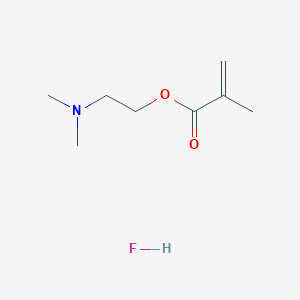 2-(Dimethylamino)ethyl 2-methylprop-2-enoate;hydrofluoride