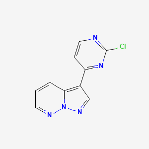 3-(2-Chloropyrimidin-4-yl)pyrazolo[1,5-b]pyridazine