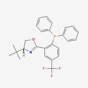 (R)-4-(tert-butyl)-2-(2-(diphenylphosphanyl)-5-(trifluoromethyl)phenyl)-4,5-dihydrooxazole