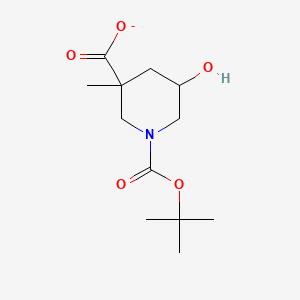 1-tert-Butyl 3-methyl-5-hydroxypiperidine-1,3-dicarboxylate