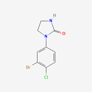 1-(3-Bromo-4-chlorophenyl)imidazolidin-2-one