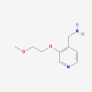 (3-(2-Methoxyethoxy)pyridin-4-yl)methanamine