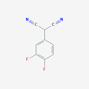 B1407105 2-(3,4-Difluorophenyl)malononitrile CAS No. 1692521-86-0