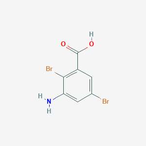 3-Amino-2,5-dibromobenzoic acid