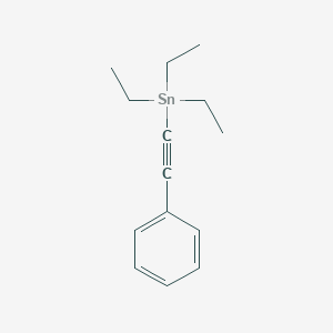 Stannane, triethyl(phenylethynyl)-