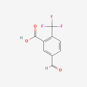 5-Formyl-2-(trifluoromethyl)benzoic acid