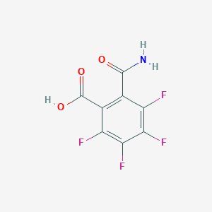 Benzoic acid, 2-(aminocarbonyl)-3,4,5,6-tetrafluoro-