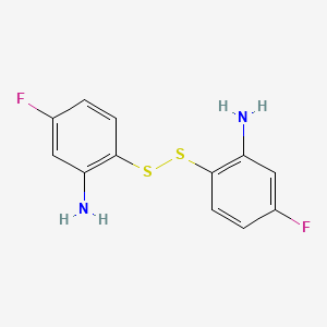 Benzenamine, 2,2'-dithiobis[5-fluoro-