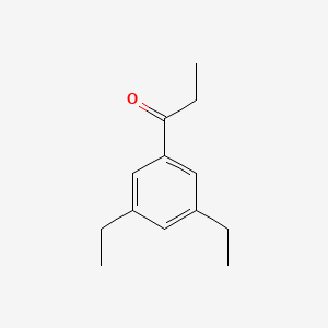 1-(3,5-Diethylphenyl)propan-1-one