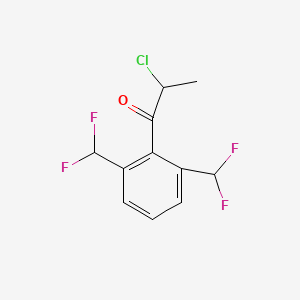 1-(2,6-Bis(difluoromethyl)phenyl)-2-chloropropan-1-one