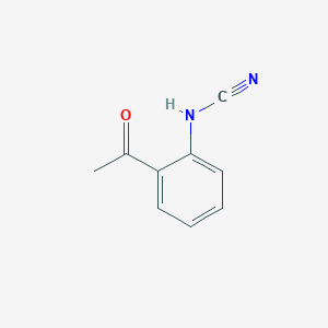 (2-Acetylphenyl)cyanamide