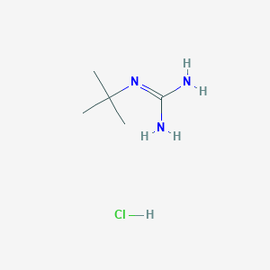 molecular formula C5H14ClN3 B1407128 1-叔丁基胍盐酸盐 CAS No. 84452-30-2