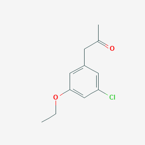 1-(3-Chloro-5-ethoxyphenyl)propan-2-one