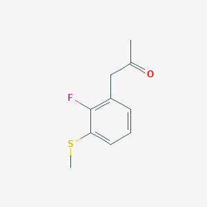 1-(2-Fluoro-3-(methylthio)phenyl)propan-2-one