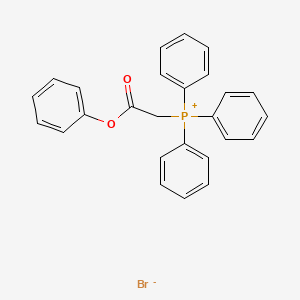 (2-Oxo-2-phenoxyethyl)(triphenyl)phosphanium bromide