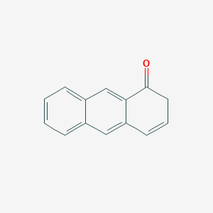 molecular formula C14H10O B14071504 Anthracenone CAS No. 101843-14-5