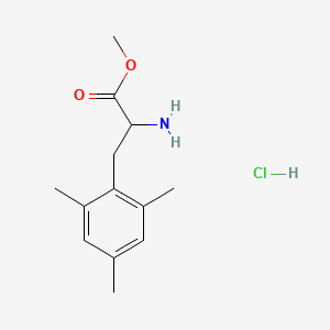 (S)-2-Amino-3-(2,4,6-trimethyl-phenyl)-propionic acid methyl ester hydrochloride