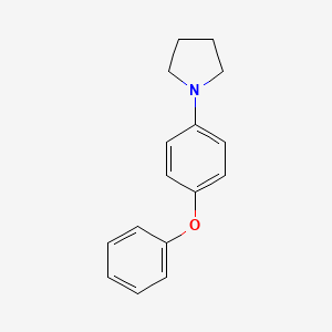 1-(4-Phenoxyphenyl)pyrrolidine