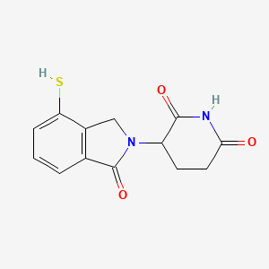 3-(4-Mercapto-1-oxoisoindolin-2-yl)piperidine-2,6-dione