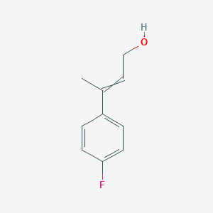 (E)-3-(4-fluorophenyl)but-2-en-1-ol