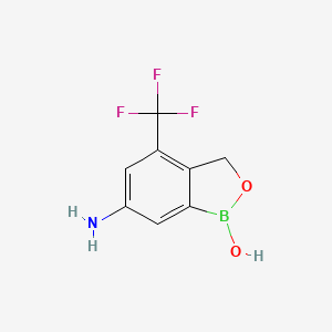 6-amino-4-(trifluoromethyl)benzo[c][1,2]oxaborol-1(3H)-ol