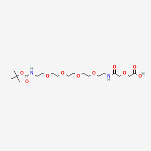 BocNH-PEG4-CH2CH2NHCOCH2OCH2COOH