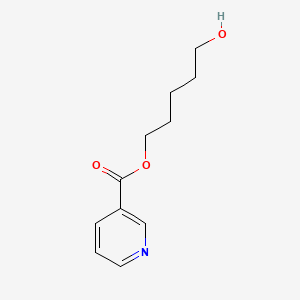 Nicotinic acid, 5-hydroxypentyl ester