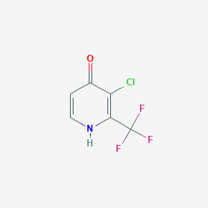 3-Chloro-2-(trifluoromethyl)pyridin-4-OL