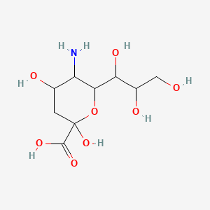 5-Amino-3,5-dideoxynon-2-ulopyranosonic acid