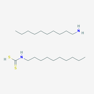 Decan-1-amine;decylcarbamodithioic acid