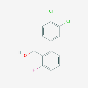 (3',4'-Dichloro-3-fluoro-biphenyl-2-yl)-methanol