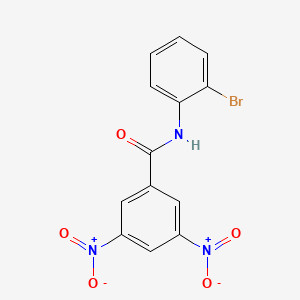 N-(2-bromophenyl)-3,5-dinitrobenzamide