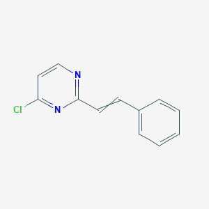 4-Chloro-2-(2-phenylethenyl)pyrimidine